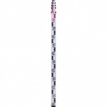 Mire télescopique alu 1,24m-5.00m